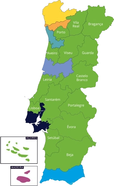 Mapa de abrangência territorial do CNIACC